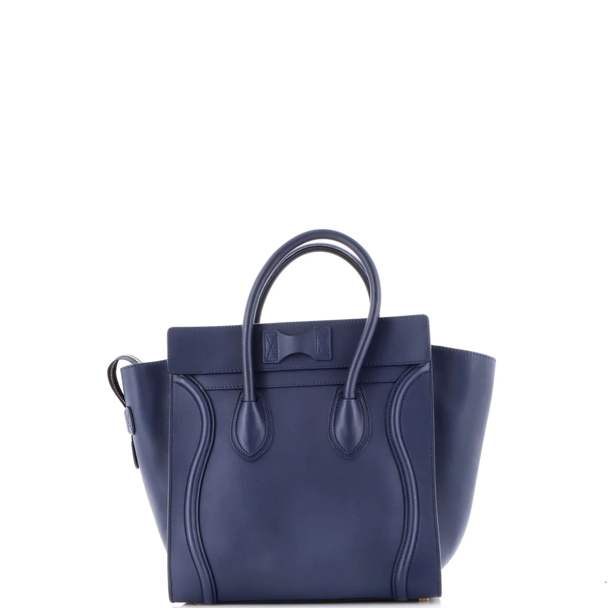 Luggage Bag Grainy Leather Mini - Deep Luxury