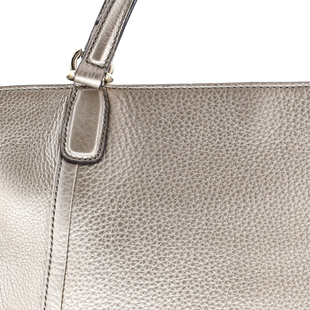 Soho Convertible Top Handle Bag Leather Small - Deep Luxury