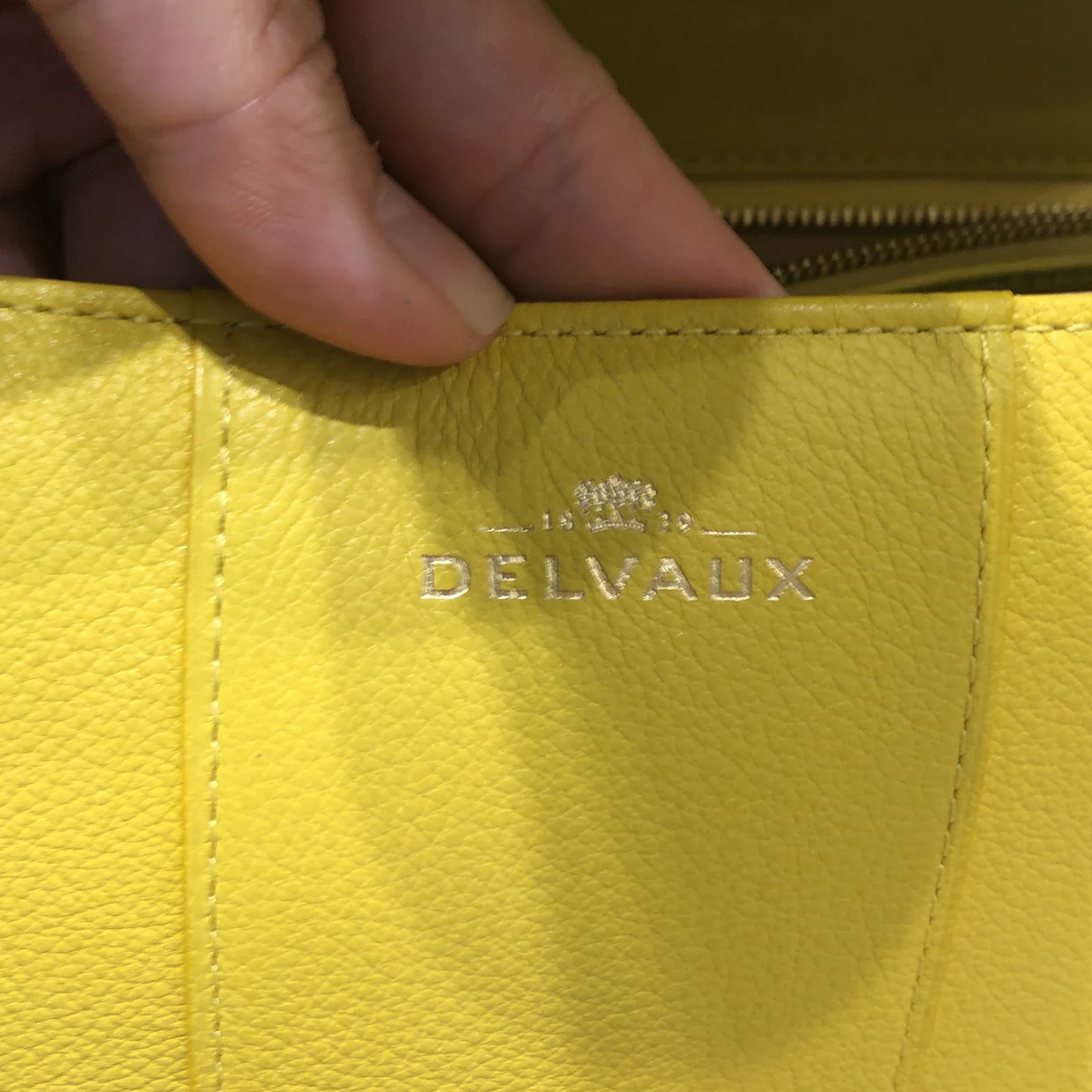 East West Brillant Top Handle Bag Leather Small - Deep Luxury