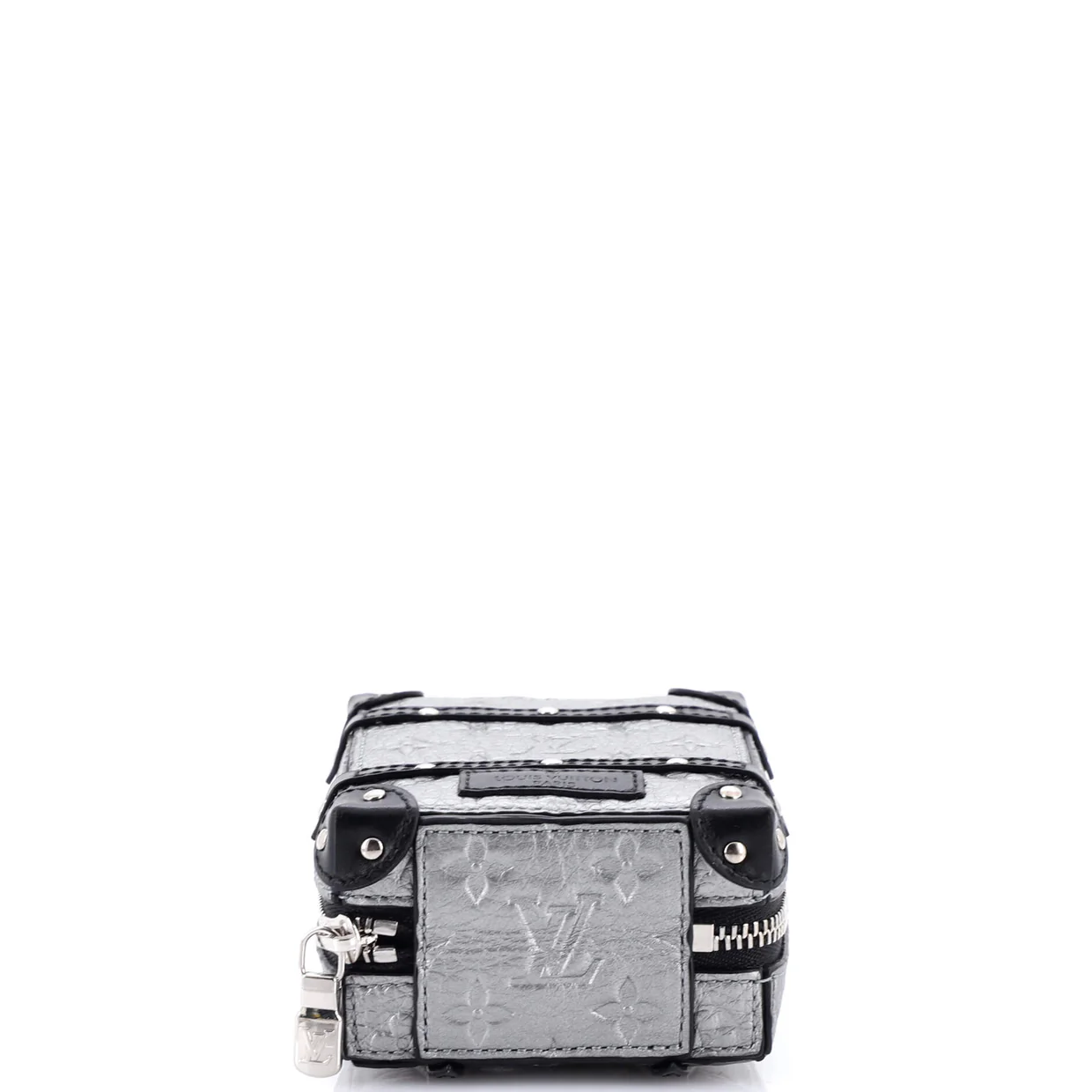 Soft Trunk Backpack Bag Charm and Key Holder Monogram Taurillon Leather - Deep Luxury