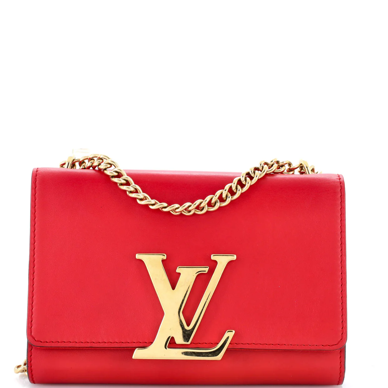 Chain Louise Clutch Leather MM - Deep Luxury