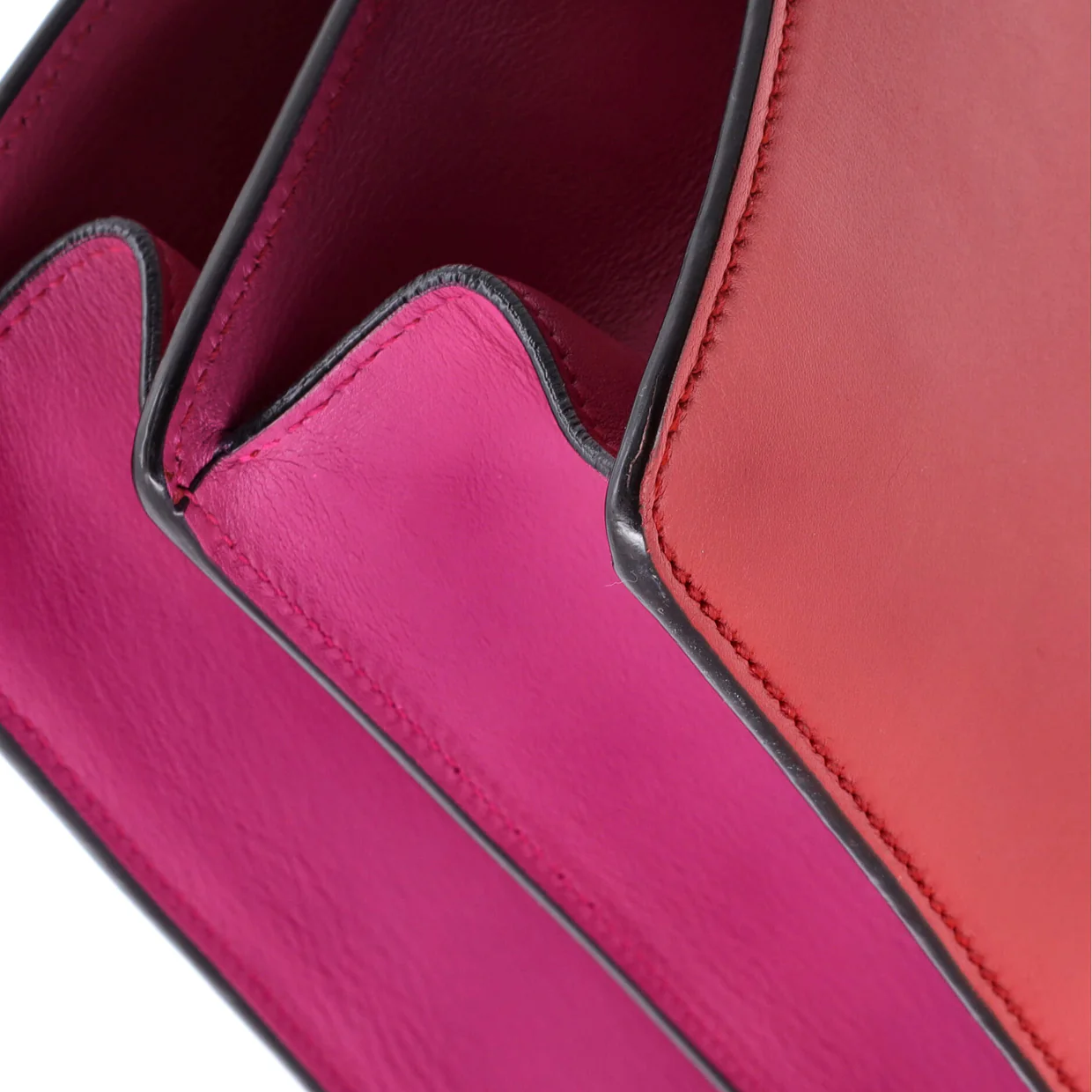 Convertible Gusset Tote Leather Medium - Deep Luxury