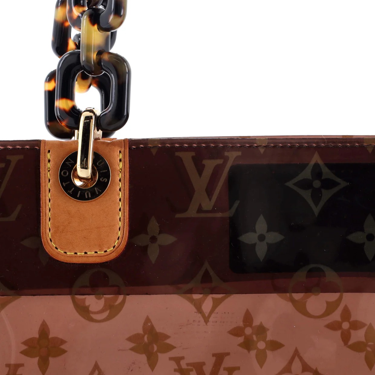 Sac Ambre Handbag Monogram Vinyl PM - Deep Luxury