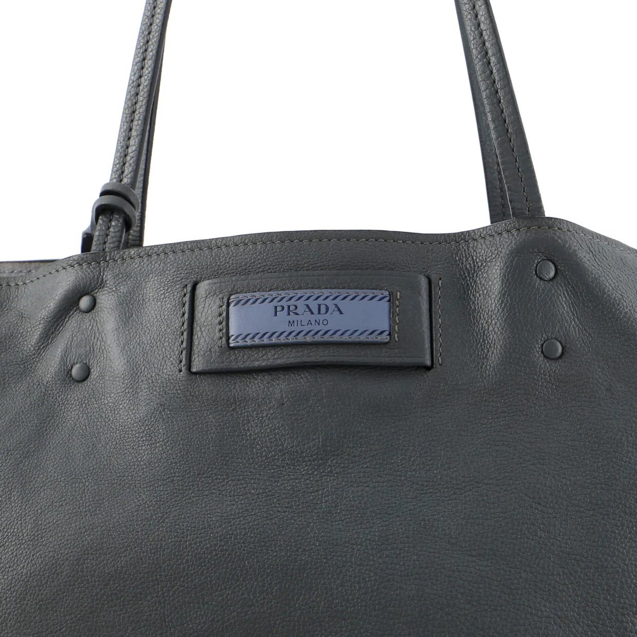 Etiquette Tote Glace Calf Medium - Deep Luxury