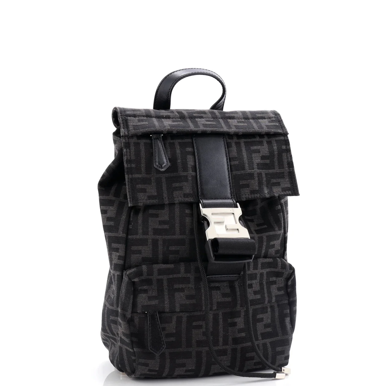 Fendiness Backpack Zucca Canvas Small - Deep Luxury