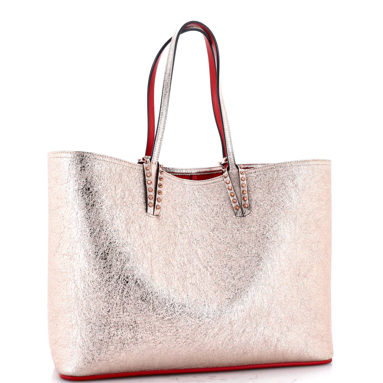 Cabata East West Tote Leather Large - Deep Luxury