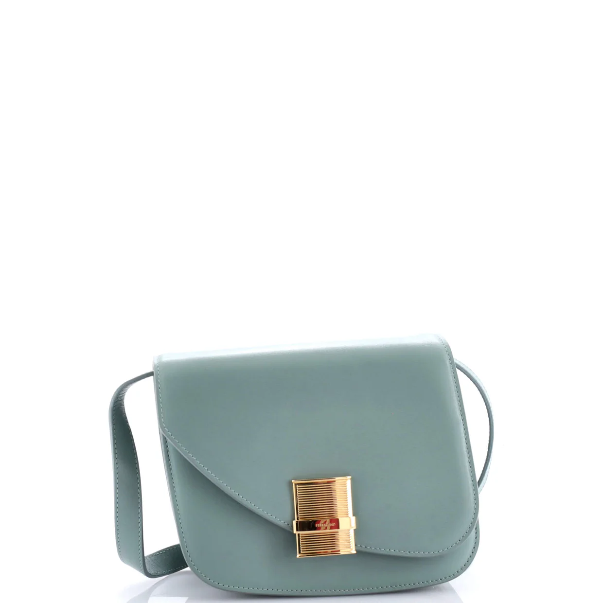 Fiamma Crossbody Bag Leather Small - Deep Luxury