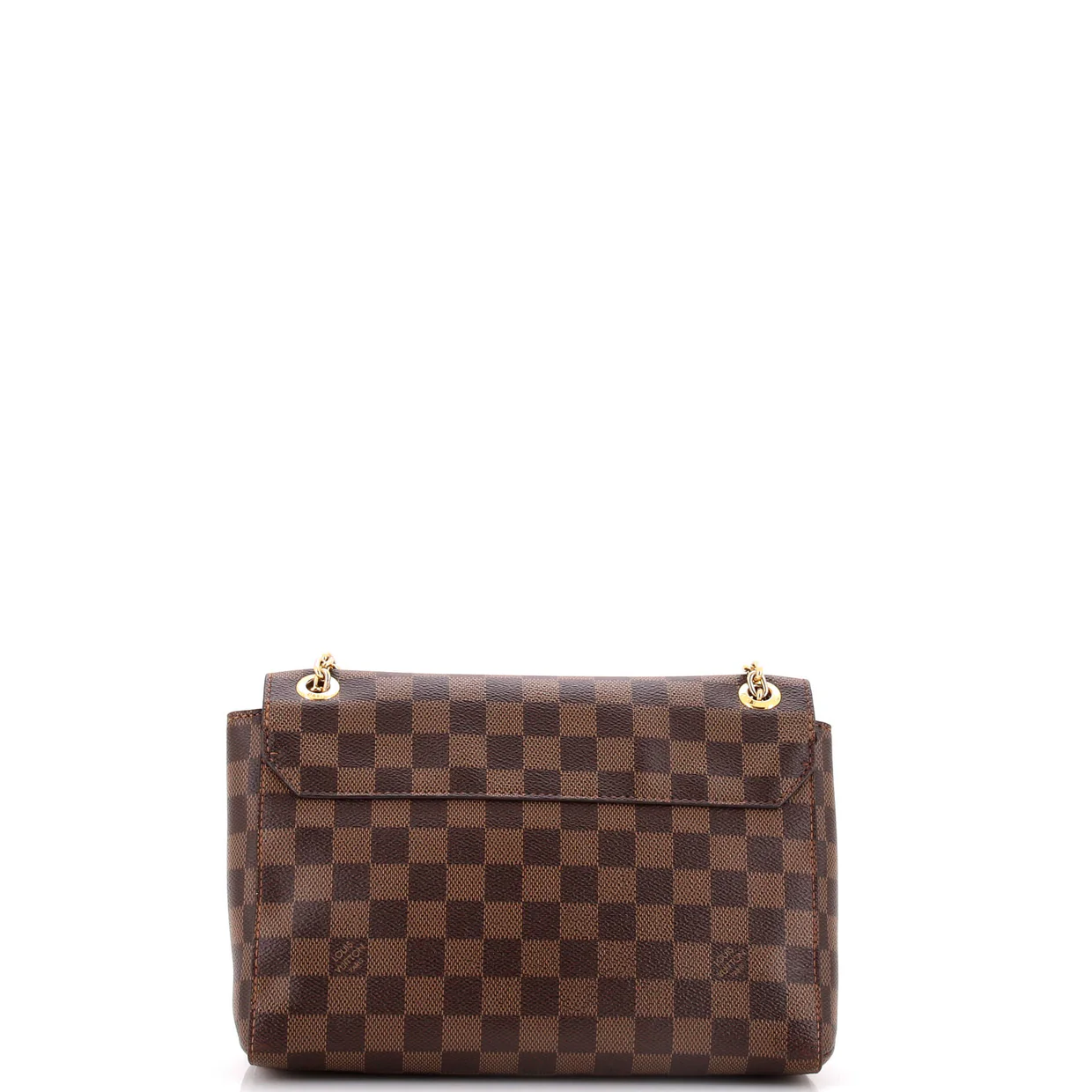 Vavin Handbag Damier with Leather PM - Deep Luxury