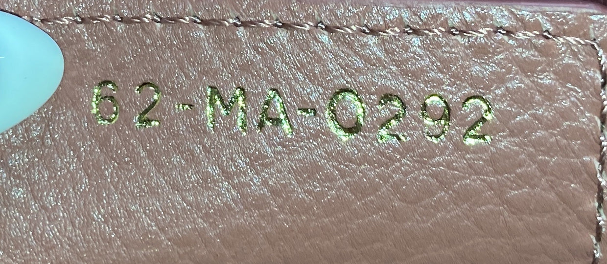 Caro Bag Cannage Quilt Calfskin New Medium - Deep Luxury