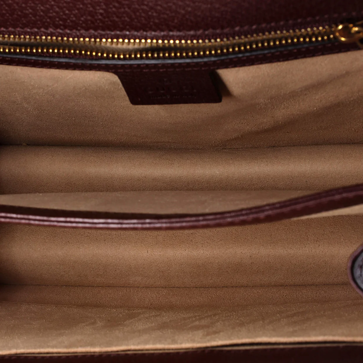 Ophidia Flap Top Handle Bag GG Canvas Small - Deep Luxury