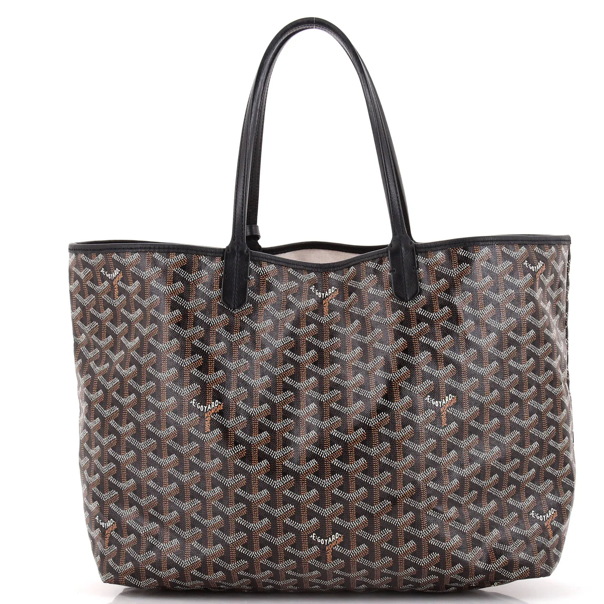 Saint Louis Tote Claire Voie Coated Canvas PM - Deep Luxury