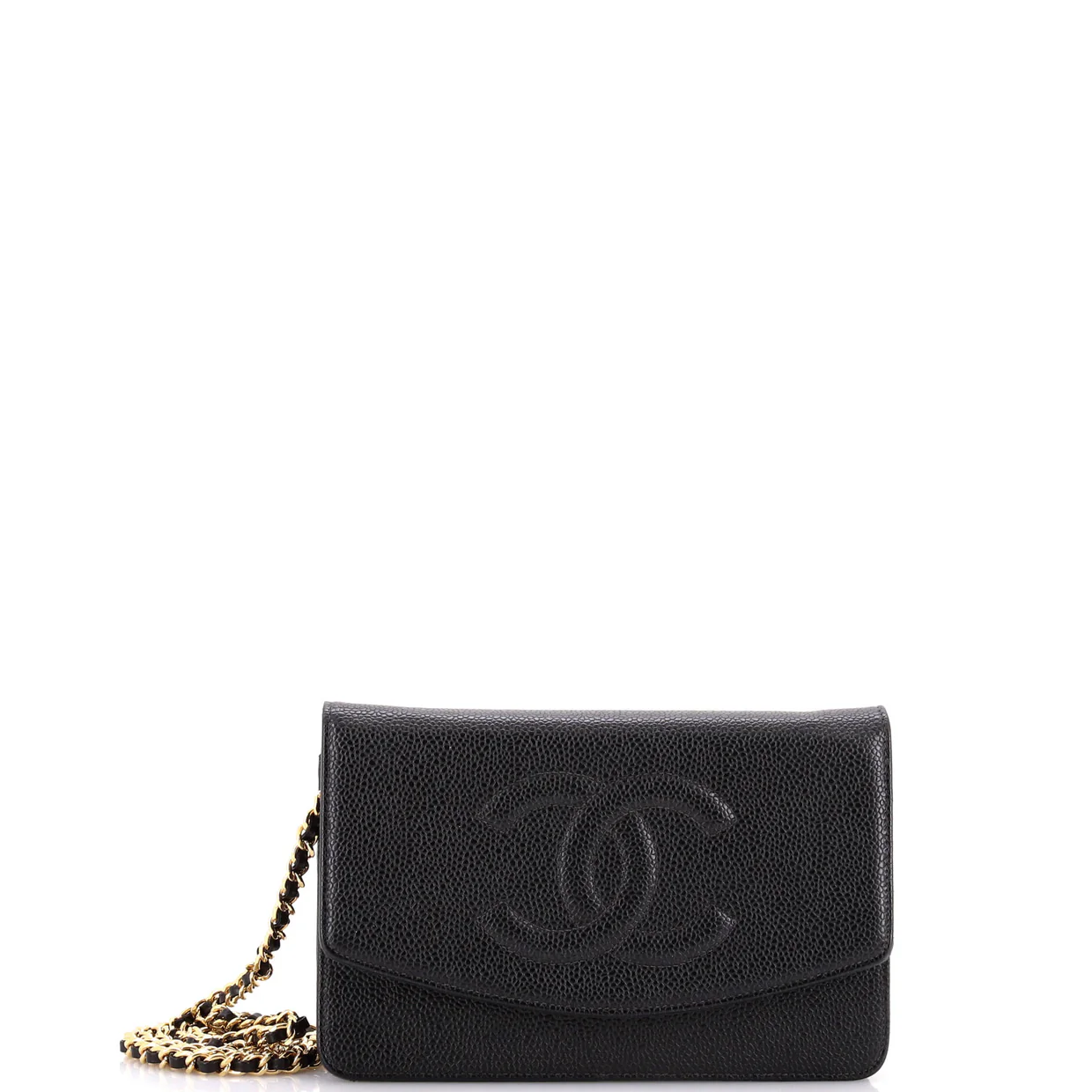 Vintage Timeless Wallet on Chain Caviar - Deep Luxury