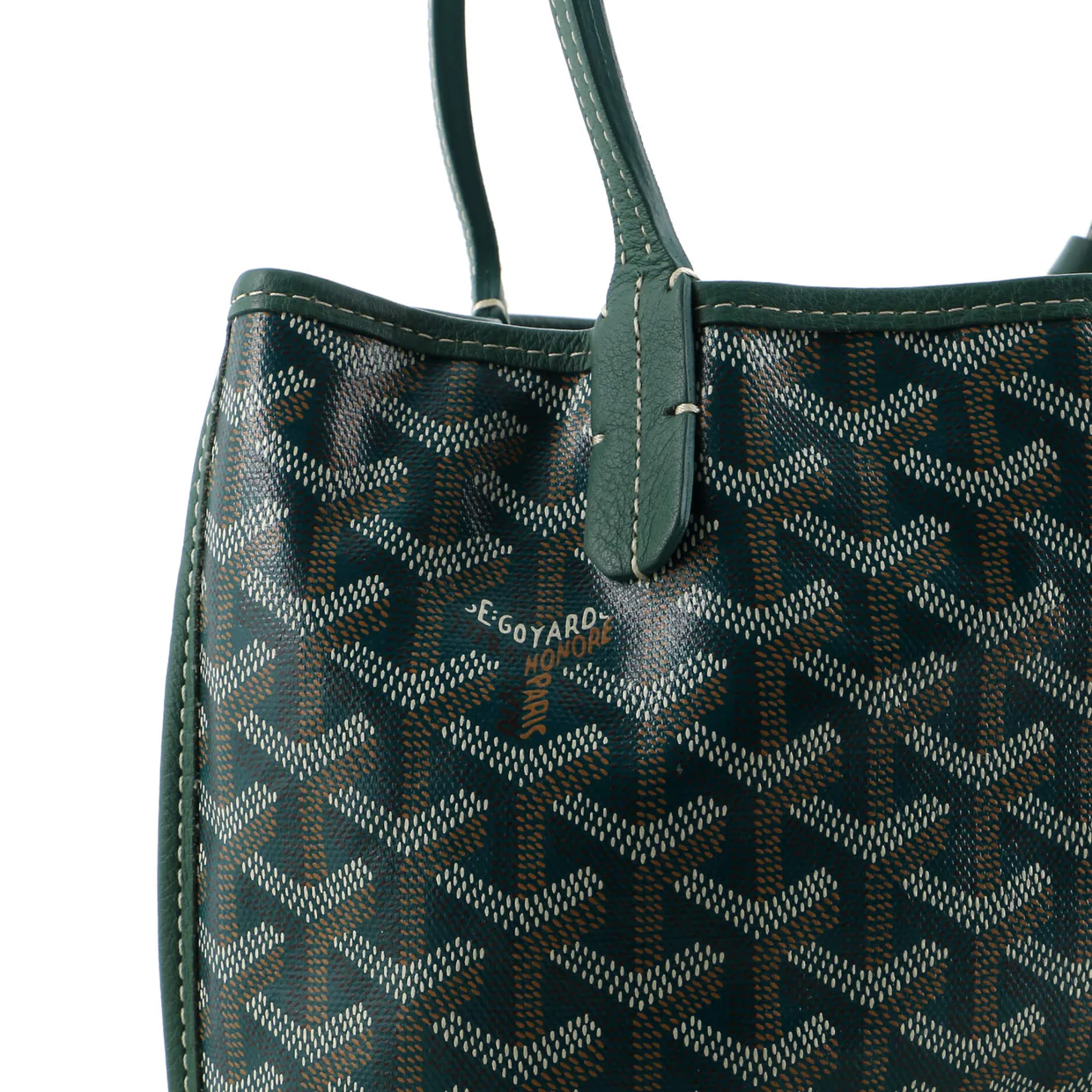 Anjou Reversible Tote Coated Canvas Mini - Deep Luxury
