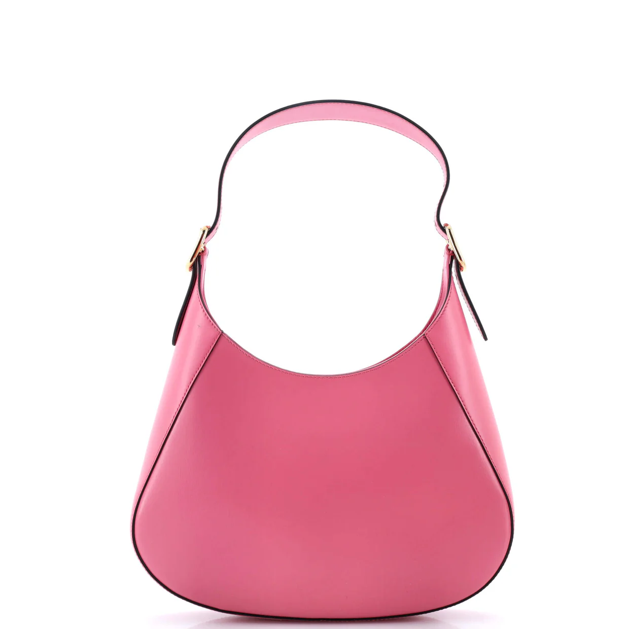 Cleo Shoulder Bag Box Calf Medium - Deep Luxury