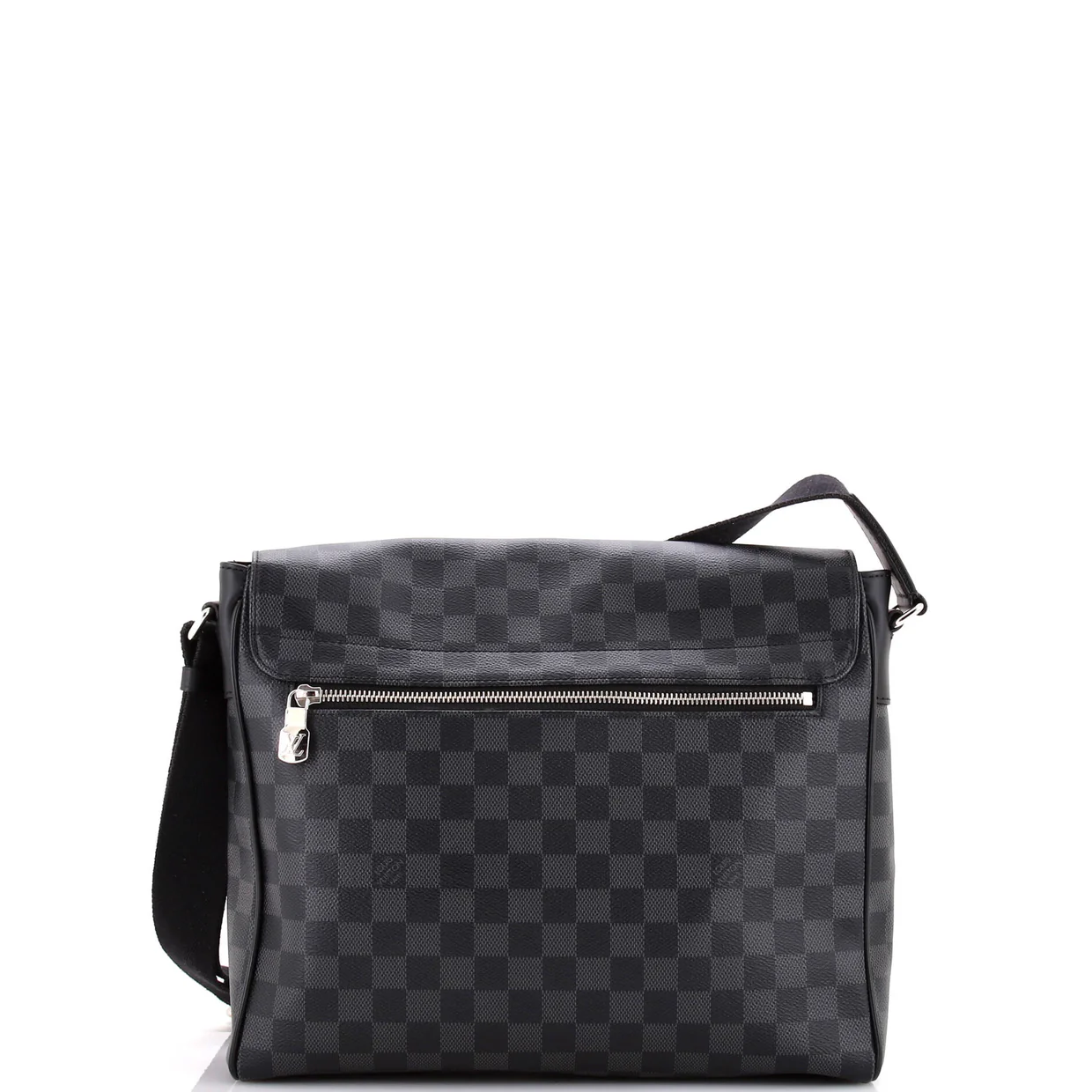 District NM Messenger Bag Damier Graphite GM - Deep Luxury