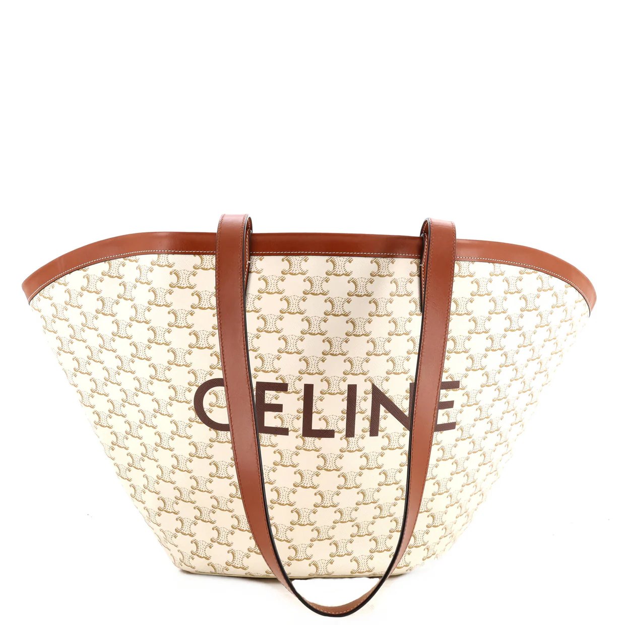 Couffin Bag Triomphe Coated Canvas Medium - Deep Luxury