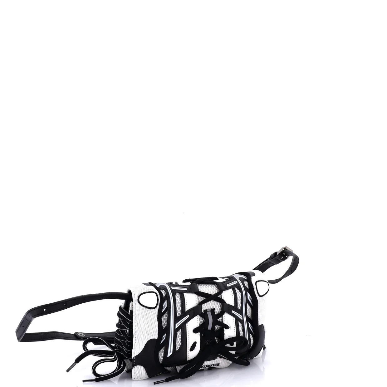 SneakerHead Phone Crossbody Bag Mesh and Faux Leather - Deep Luxury