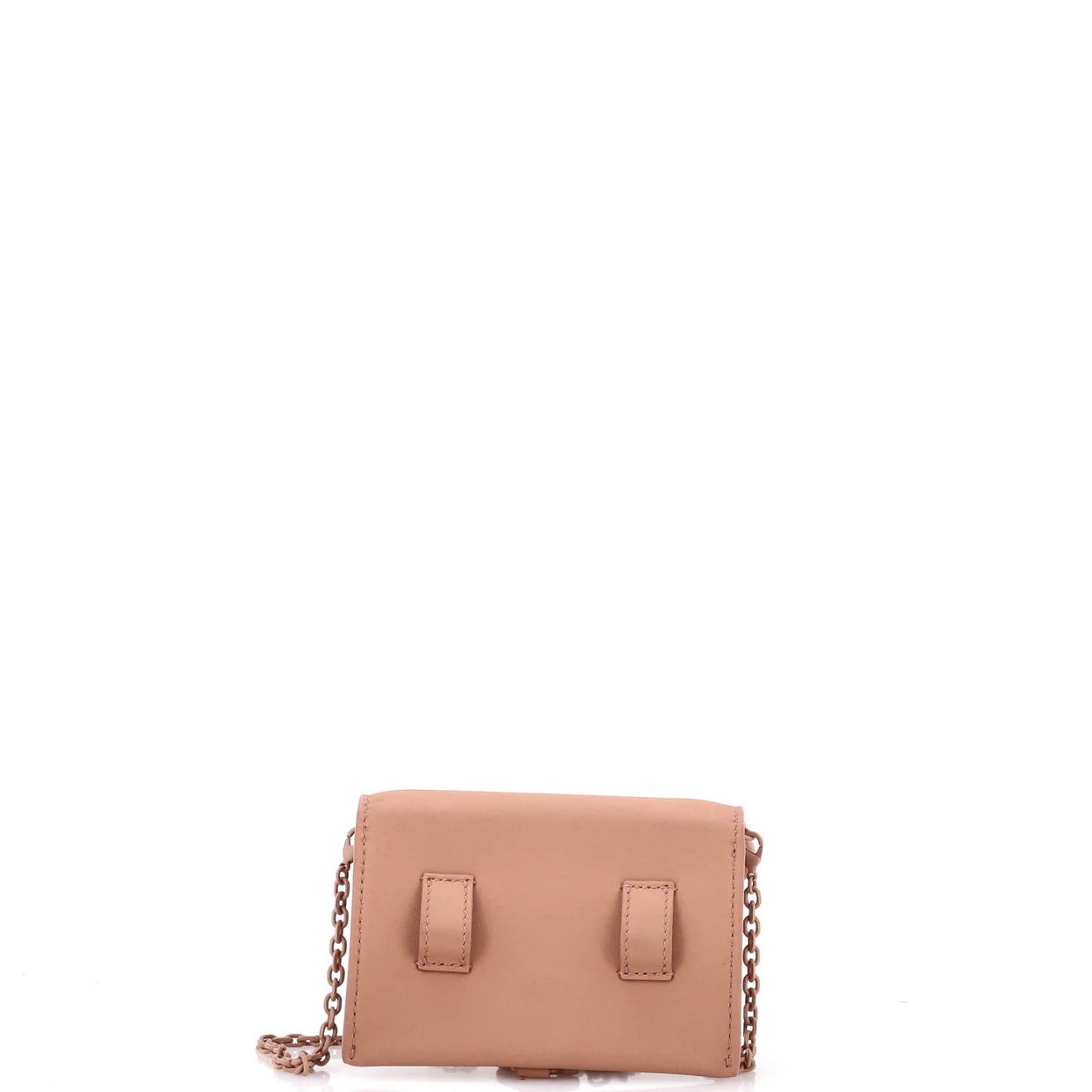 Ultra Matte Saddle Nano Pouch Leather - Deep Luxury