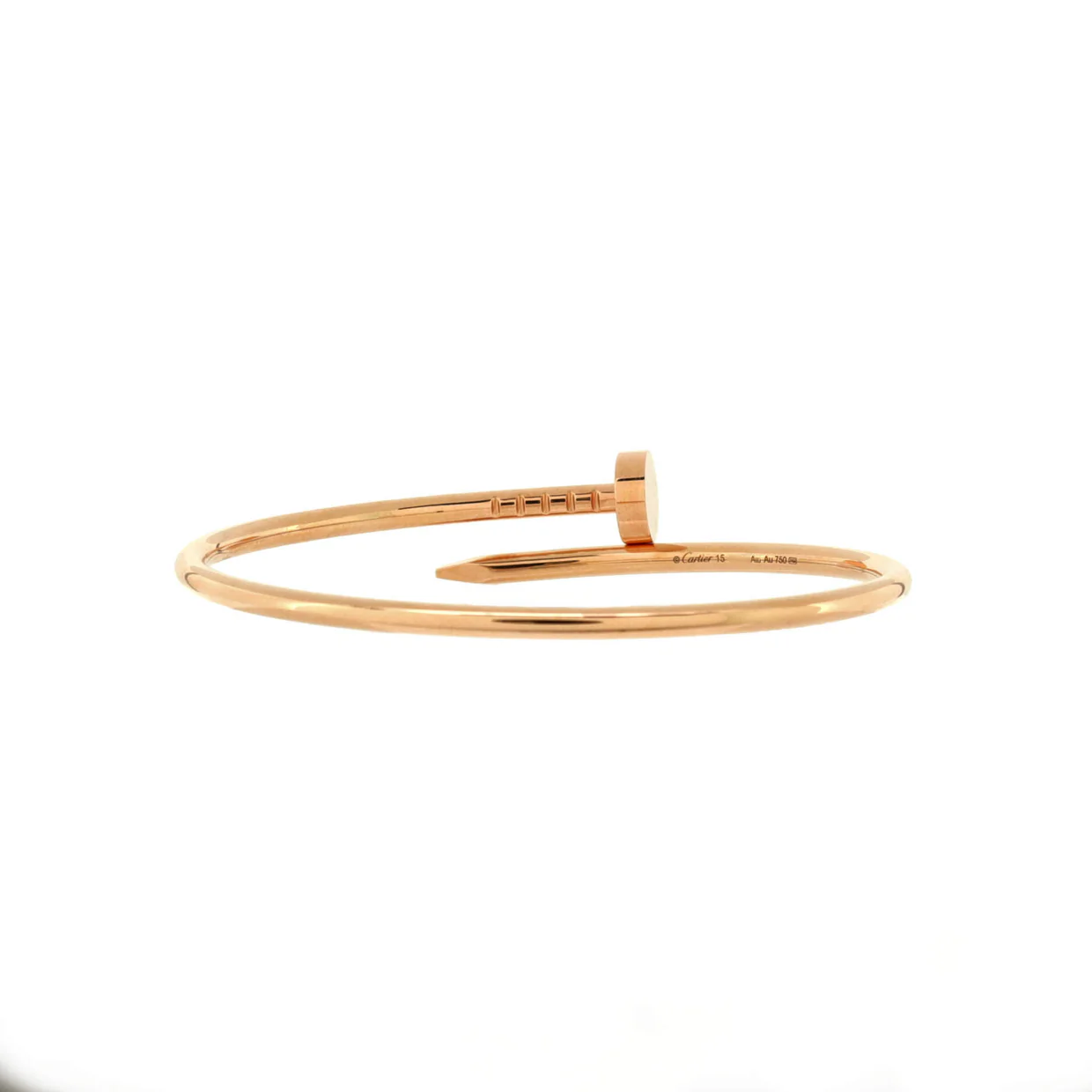 Juste un Clou Bracelet 18K Rose Gold Small - Deep Luxury