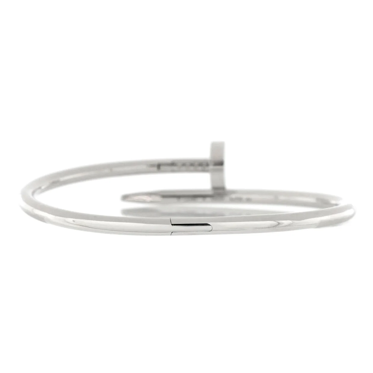 Juste un Clou Bracelet 18K White Gold Classic - Deep Luxury