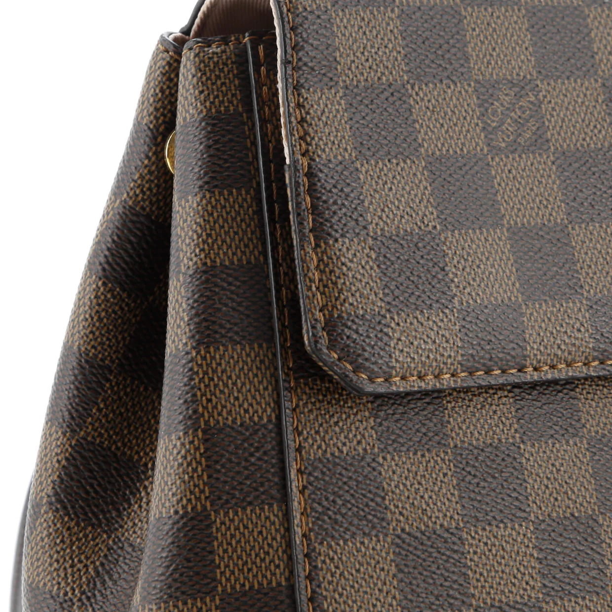 Bond Street Handbag Damier with Leather MM - Deep Luxury