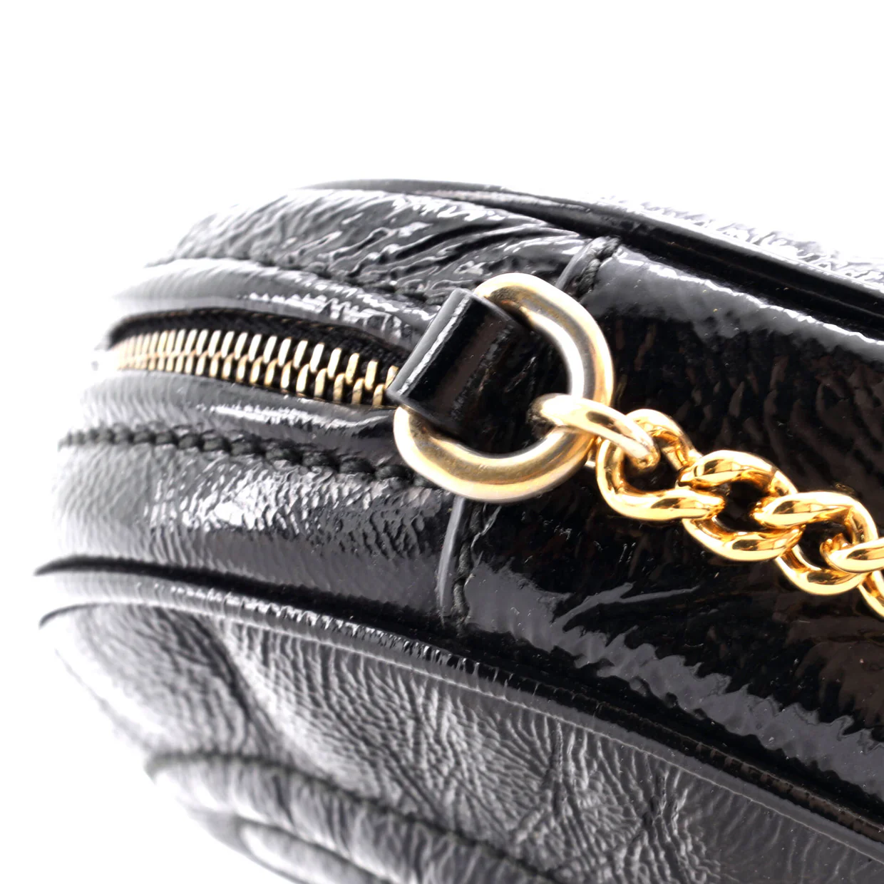 Soho Chain Bag Patent Mini - Deep Luxury