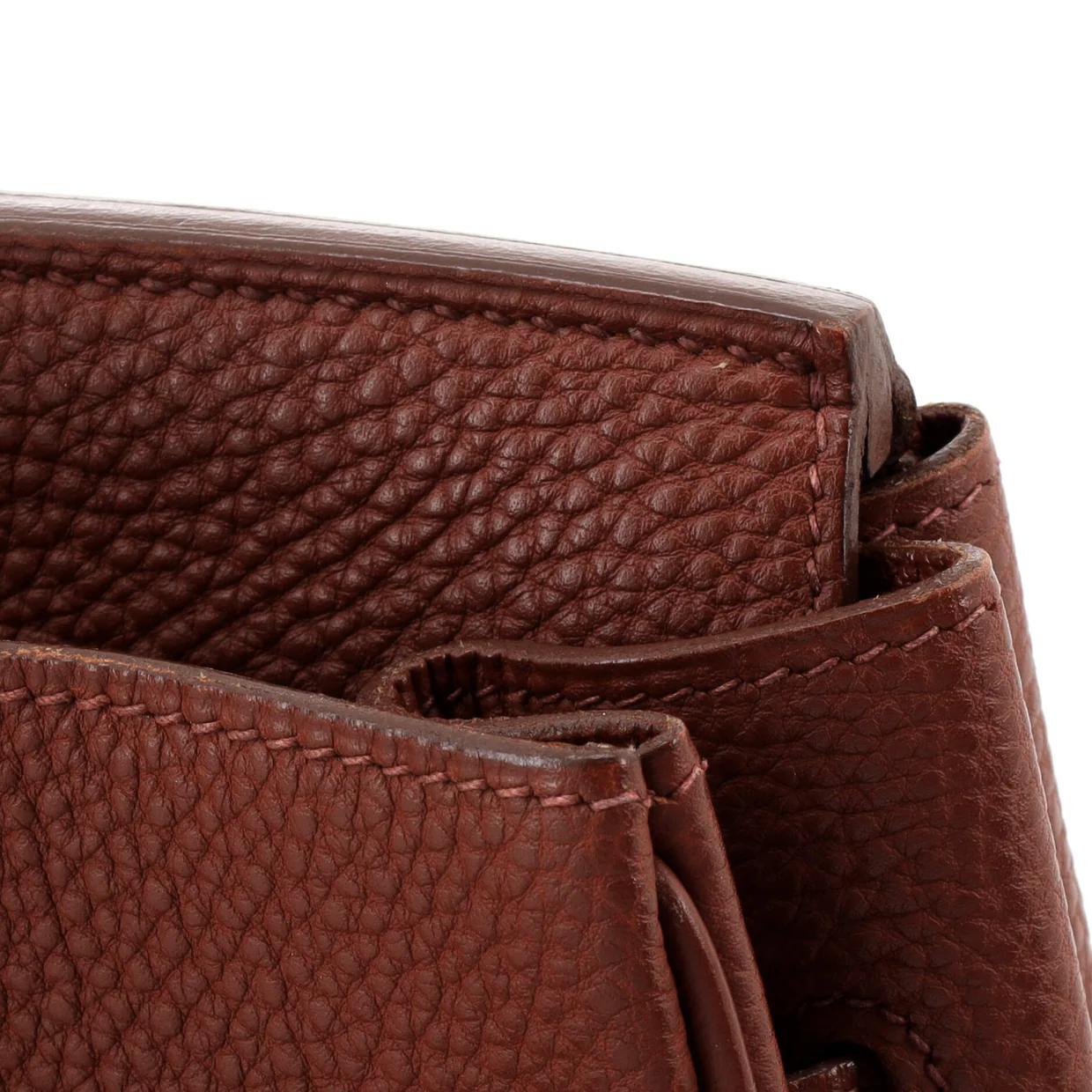 Birkin Handbag Sienne Togo with Palladium Hardware 35 - Deep Luxury