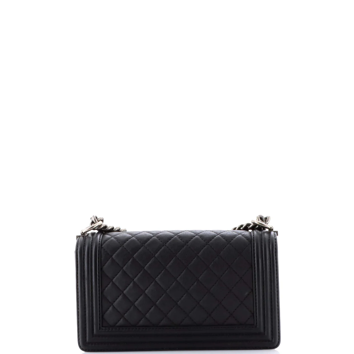 Paris-Dallas Boy Flap Bag Quilted Calfskin with Metal Adornments Old Medium - Deep Luxury