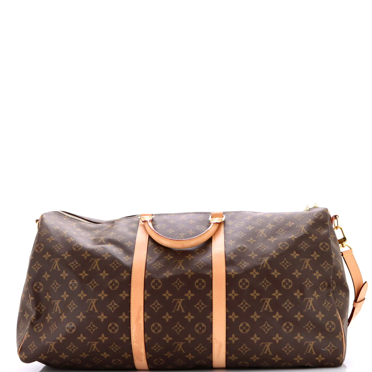 Keepall Bandouliere Bag Monogram Canvas 60 - Deep Luxury