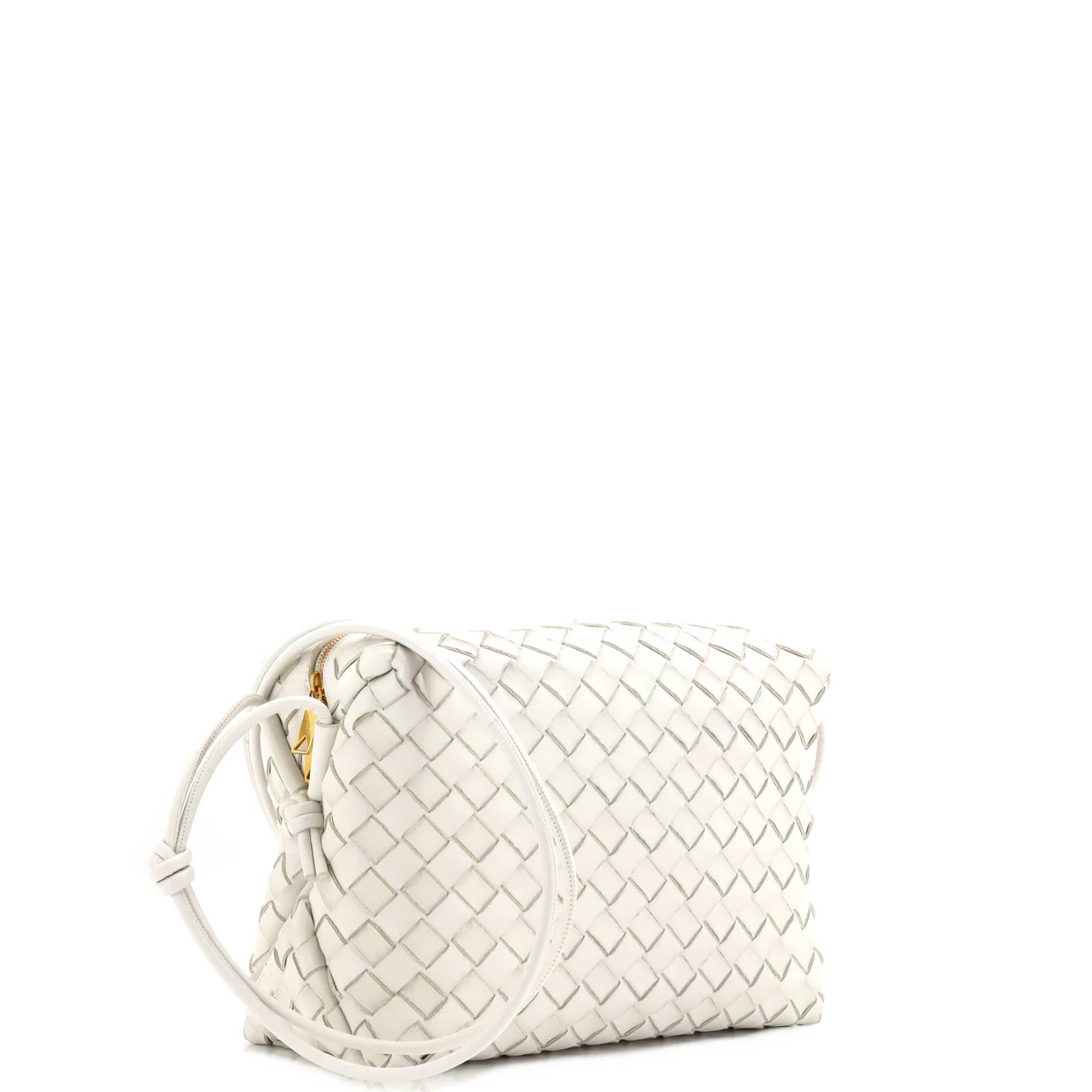 Loop Crossbody Bag Intrecciato Nappa Medium - Deep Luxury