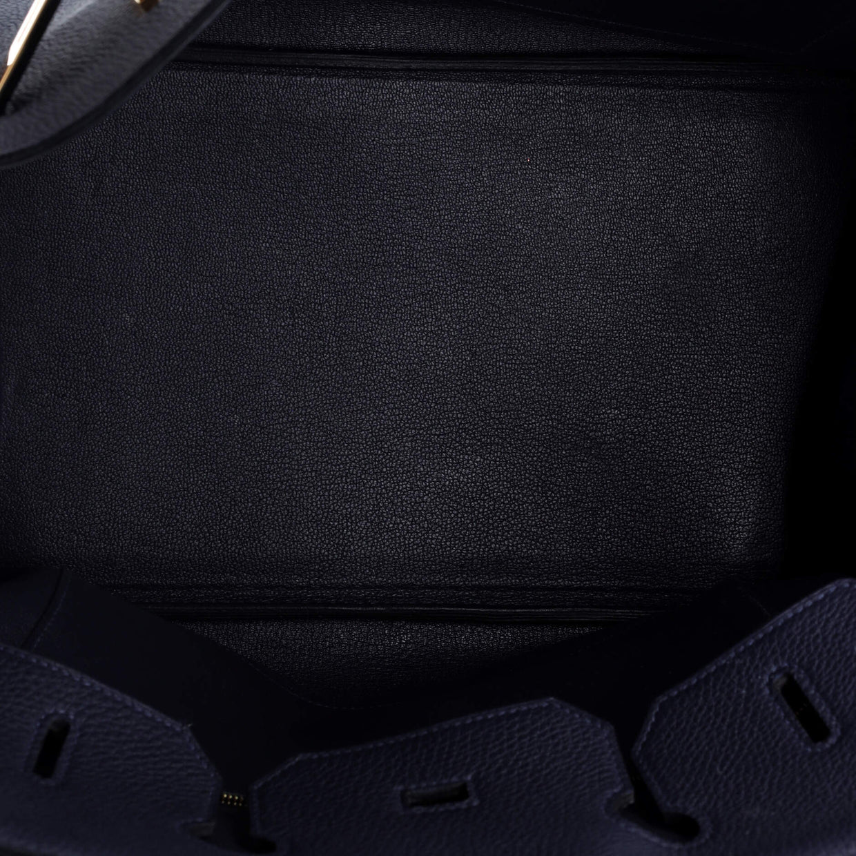 Birkin Handbag Bleu Nuit Togo with Gold Hardware 35 - Deep Luxury