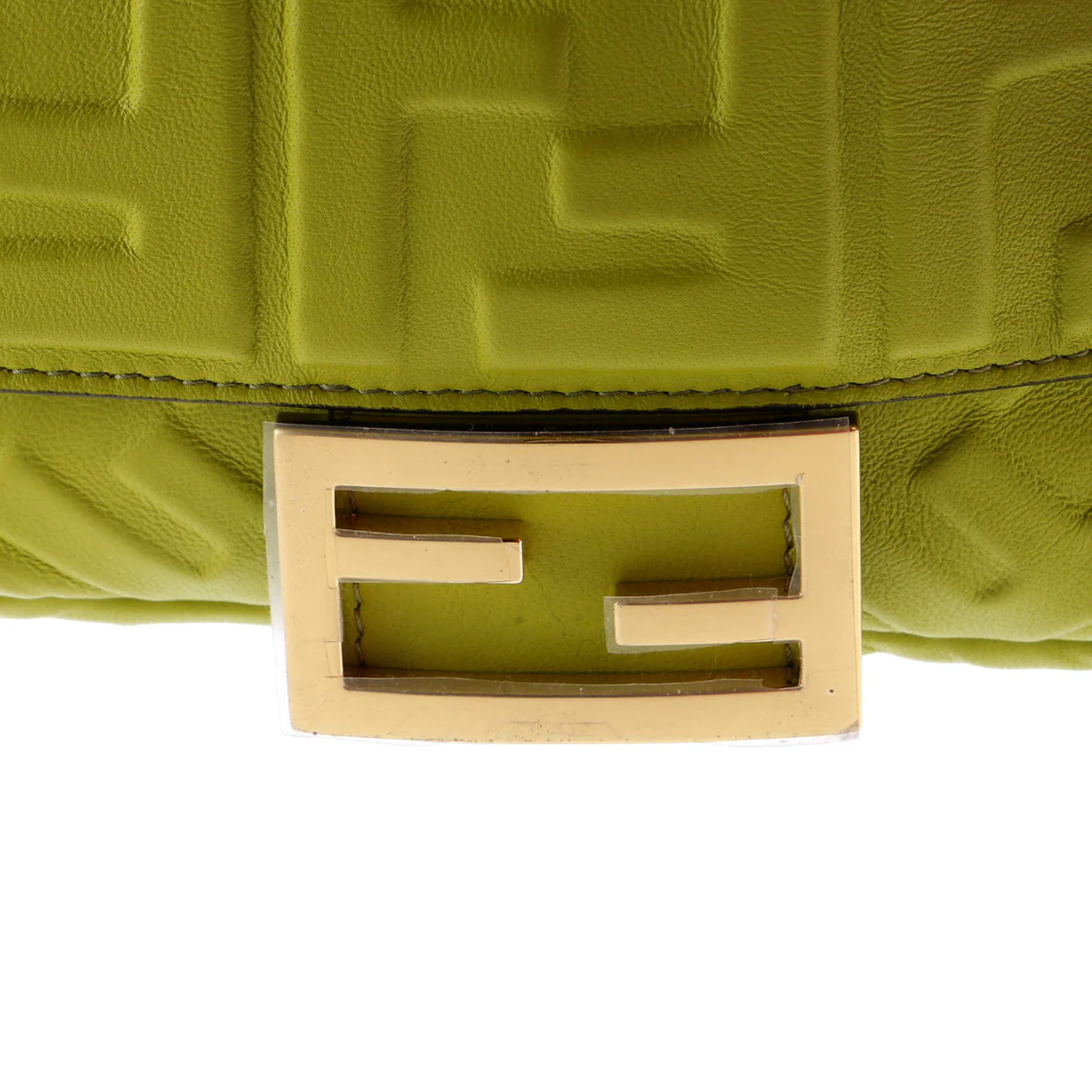 Baguette NM Bag Zucca Embossed Leather Mini - Deep Luxury