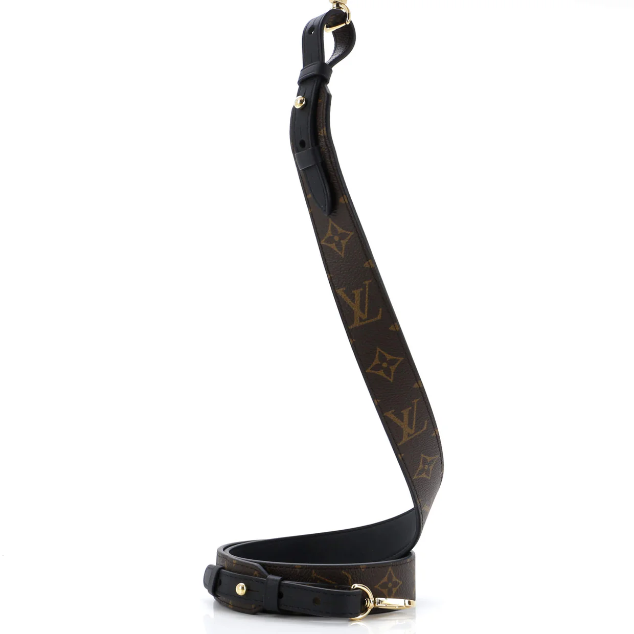 Bandouliere XL Shoulder Strap Monogram Canvas and Leather - Deep Luxury