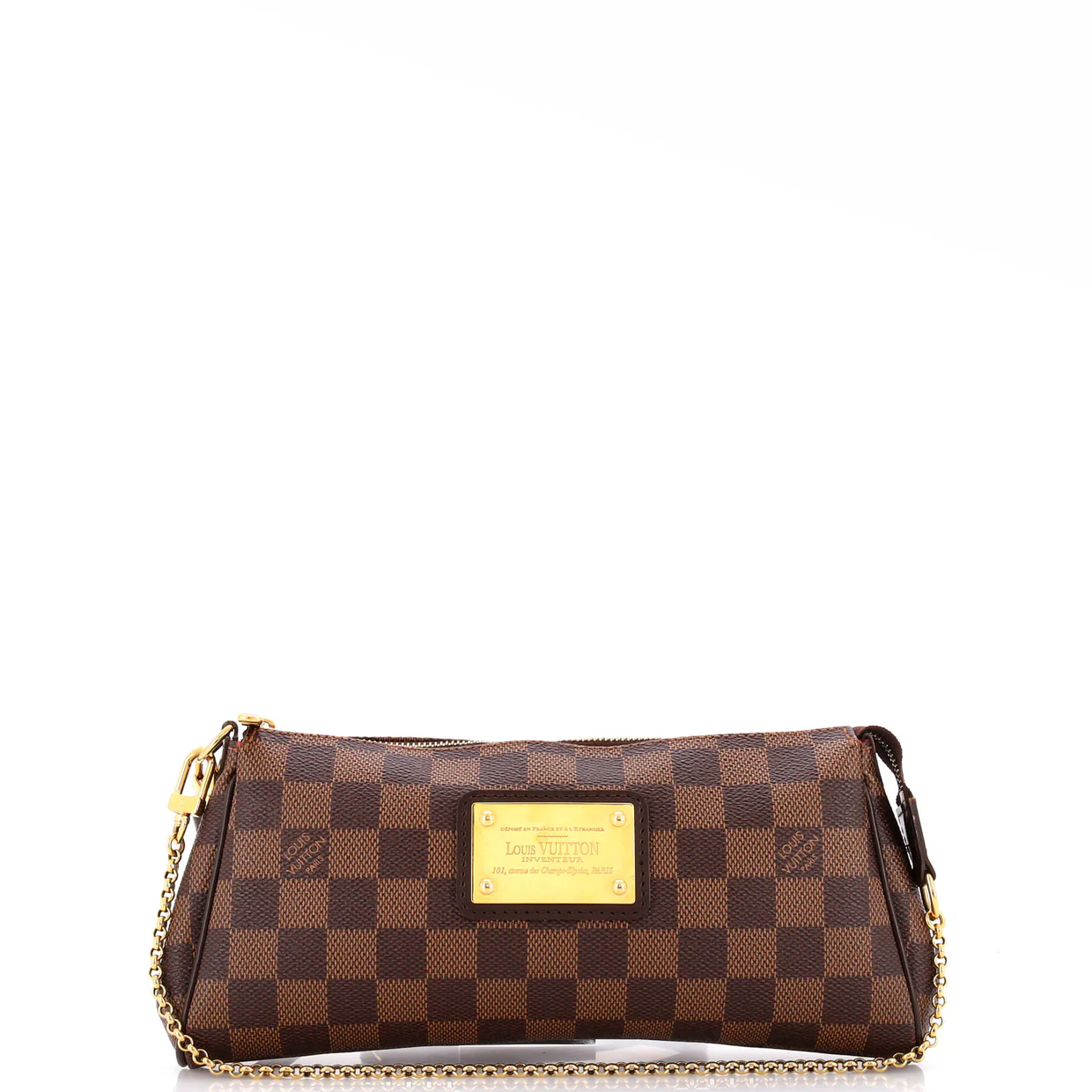 Eva Handbag Damier - Deep Luxury