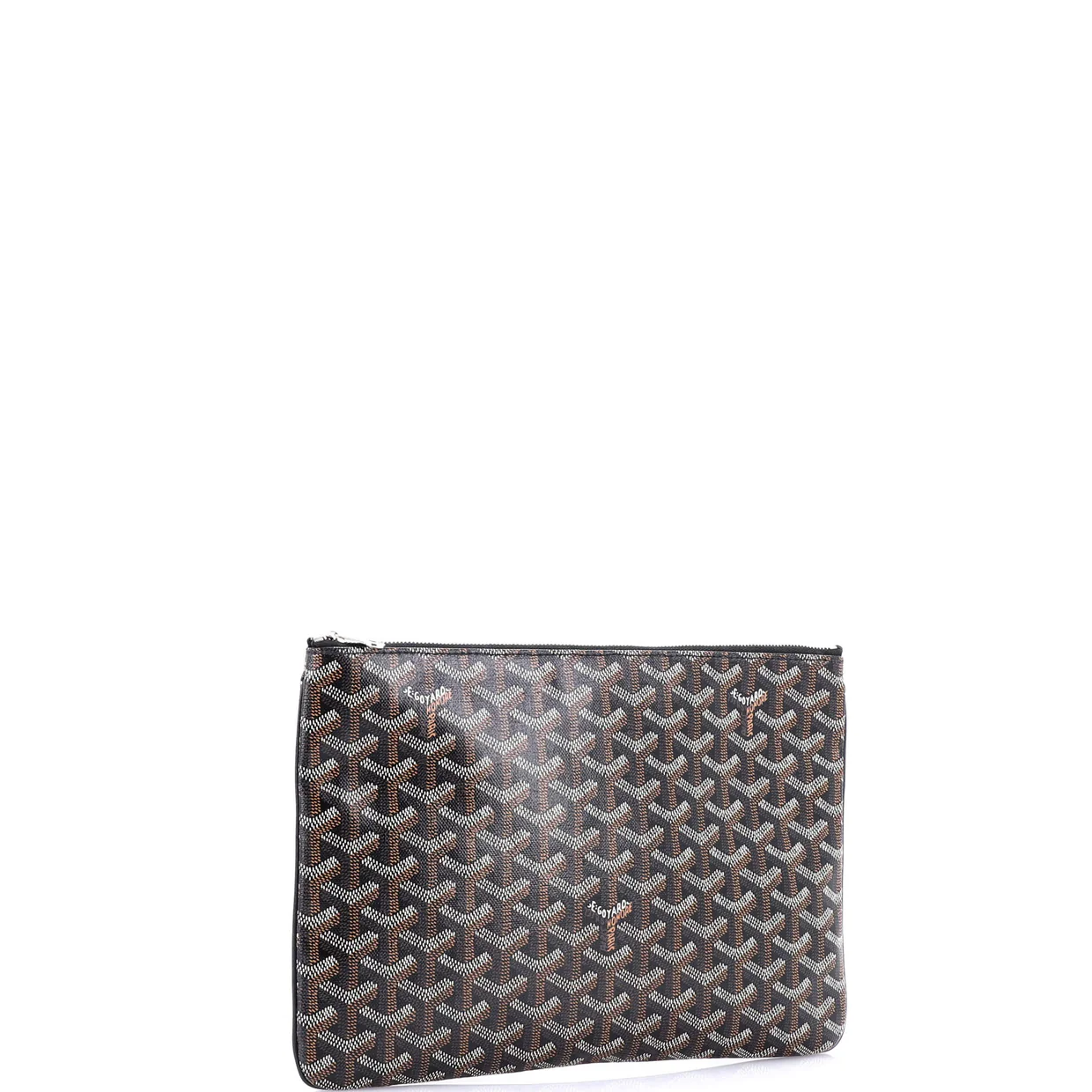 Senat Zip Pouch Coated Canvas MM - Deep Luxury
