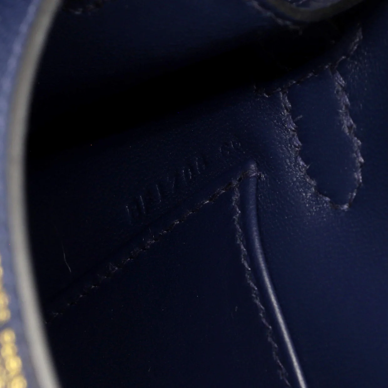 Kelly Mini II Bag Bleu Navy Epsom with Gold Hardware 20 - Deep Luxury