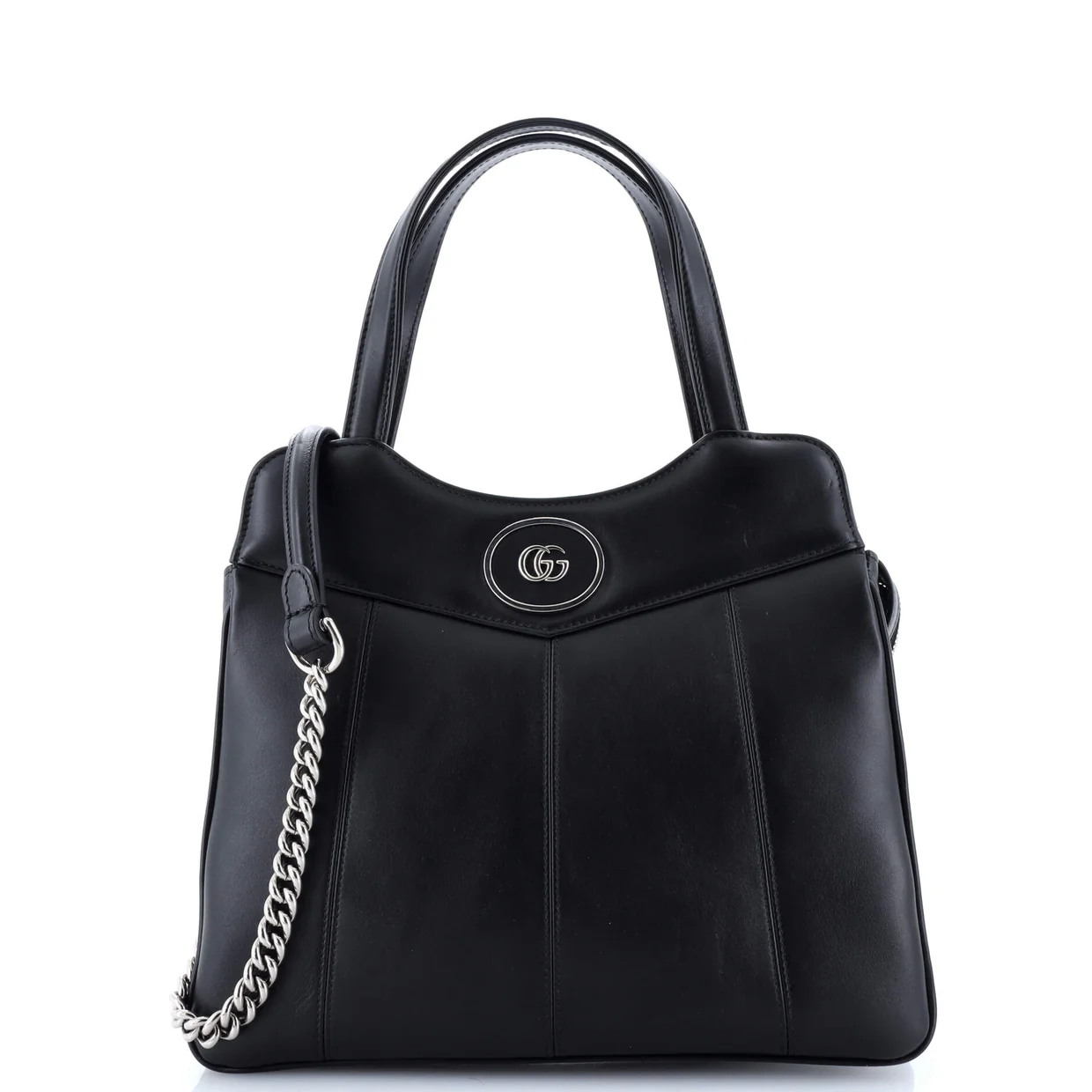 Petite GG Tote Quilted Leather Small - Deep Luxury