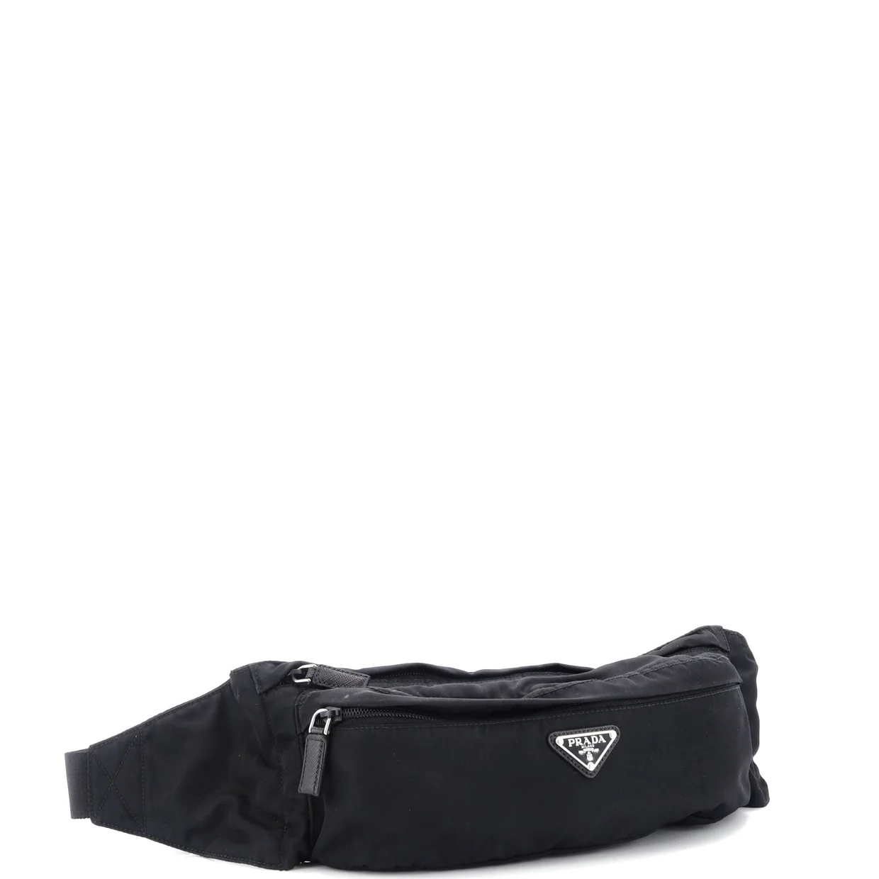 Zip Waist Bag Tessuto Medium - Deep Luxury