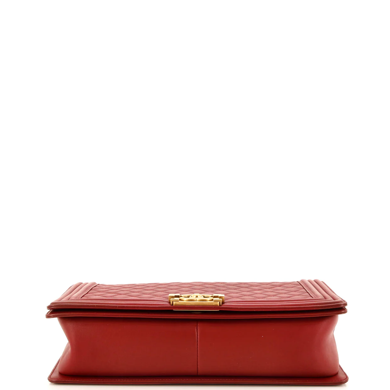 Boy Flap Bag Quilted Lambskin Large - Deep Luxury