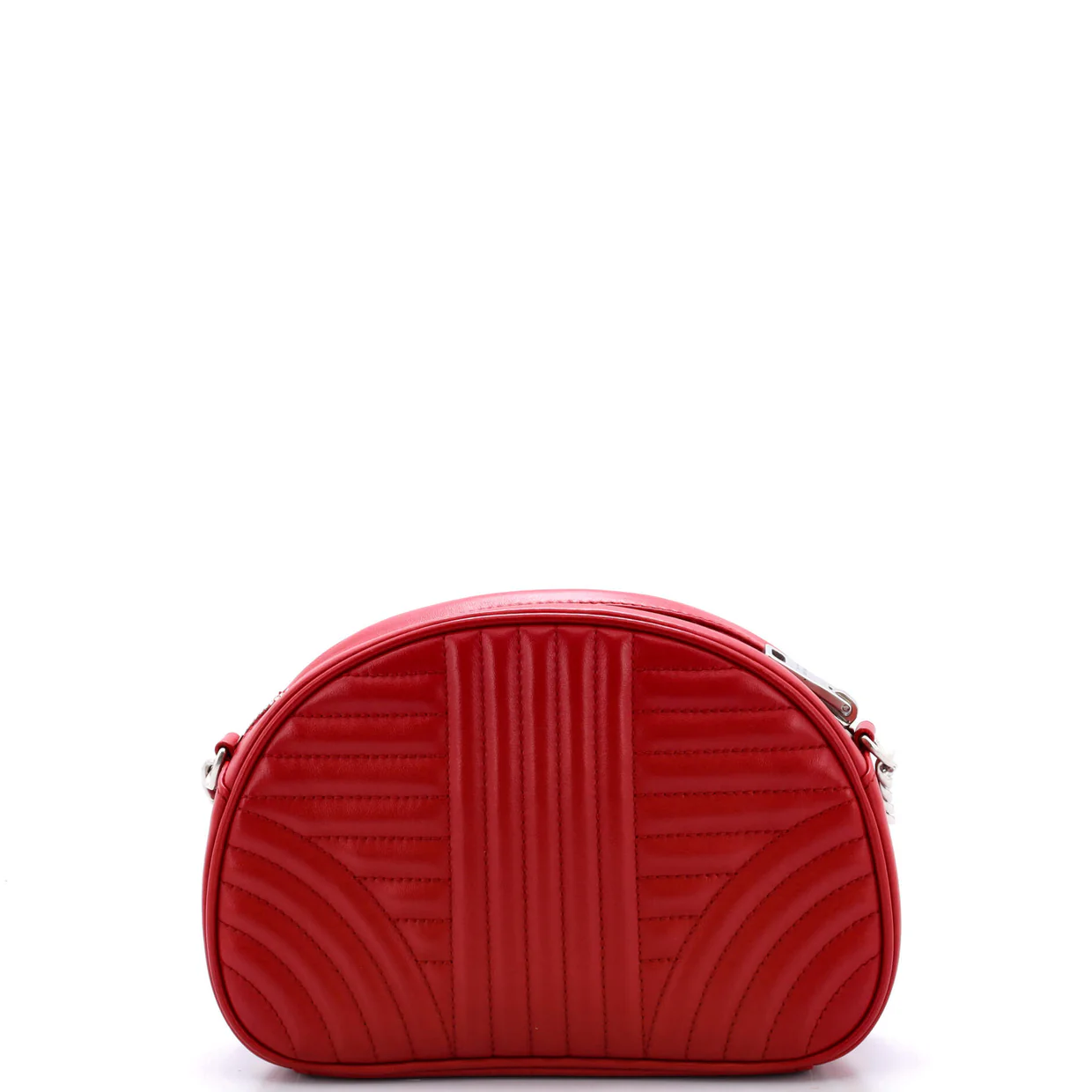 Dome Crossbody Bag Diagramme Quilted Leather Small - Deep Luxury
