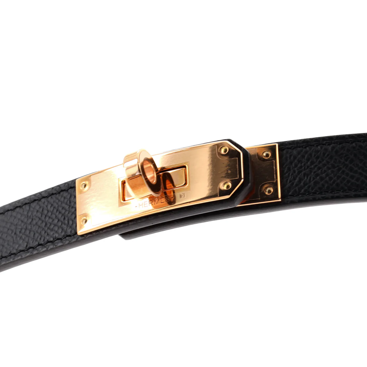 Kelly Belt Leather Thin - Deep Luxury