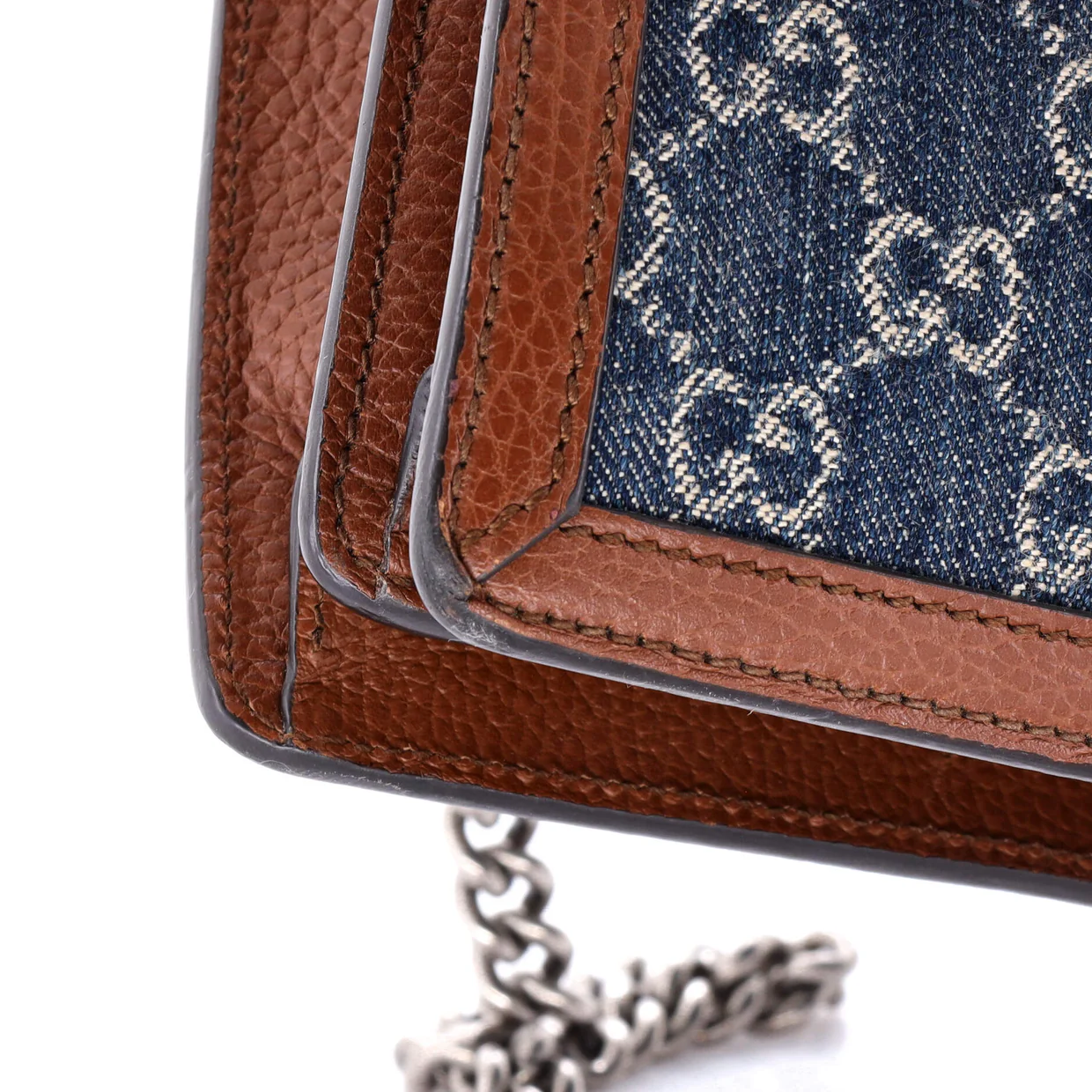 Dionysus Bag GG Denim Small - Deep Luxury