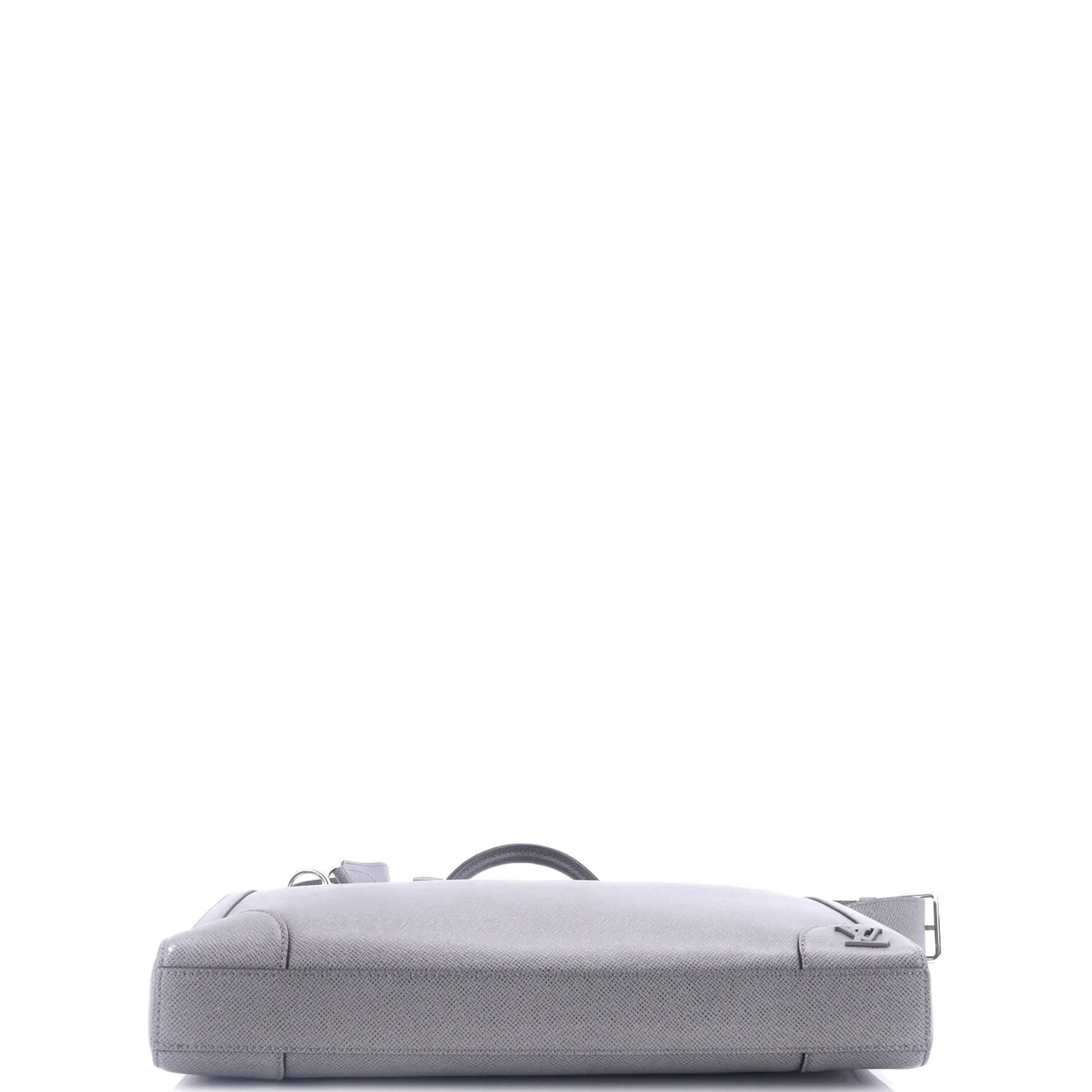 Slim Briefcase Taiga Leather - Deep Luxury