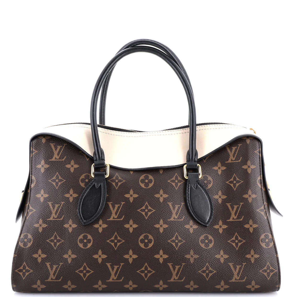 Tuileries Handbag Monogram Canvas with Leather - Deep Luxury