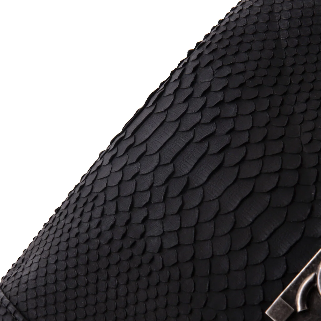 Boy Flap Bag Matte Gentle Python Old Medium - Deep Luxury