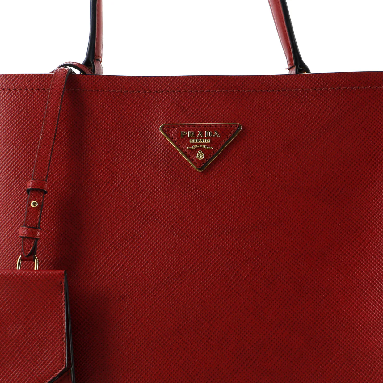 Panier Bucket Bag Saffiano Leather Large - Deep Luxury