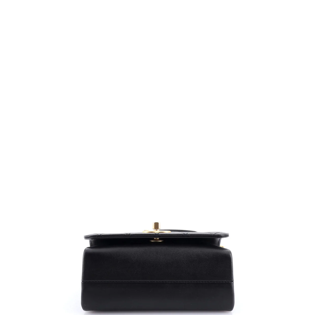 Pearl Boy Chain Flap Bag Quilted Calfskin Mini - Deep Luxury