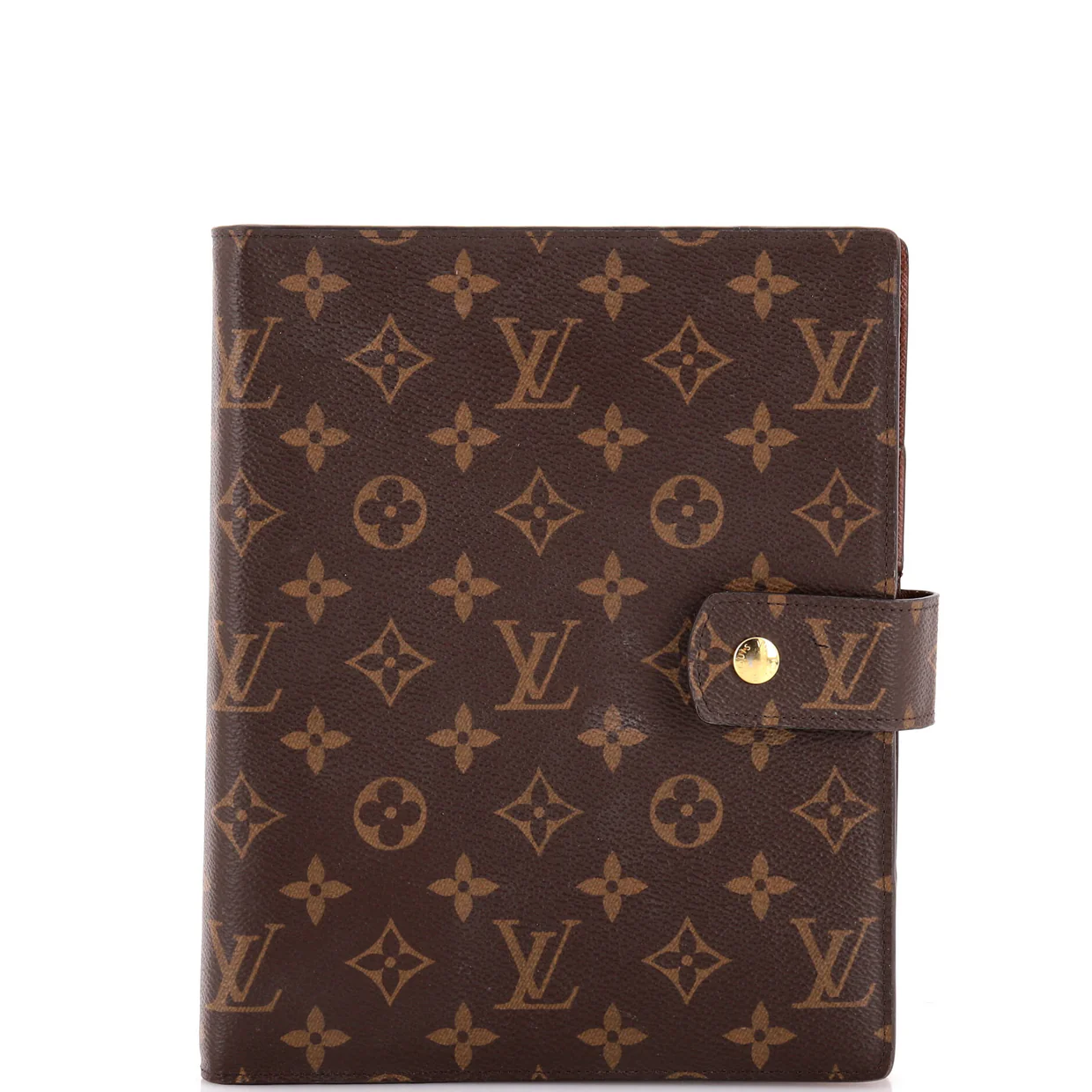 Ring Agenda Cover Monogram Canvas GM - Deep Luxury