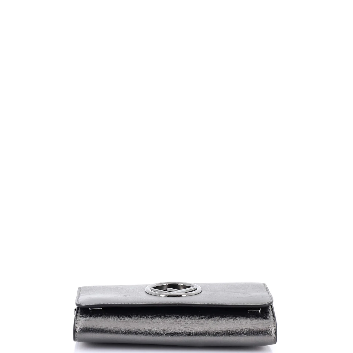 F is Fendi Wallet on Chain Leather Mini - Deep Luxury