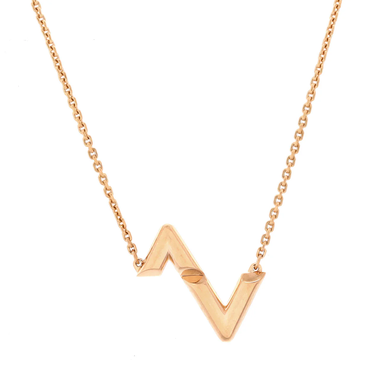 Volt Upside Down Necklace 18K Rose Gold - Deep Luxury